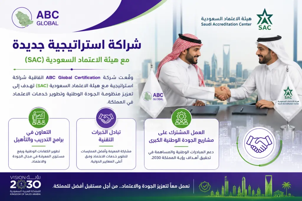 شراكة جديدة مع هيئة الاعتماد السعودية