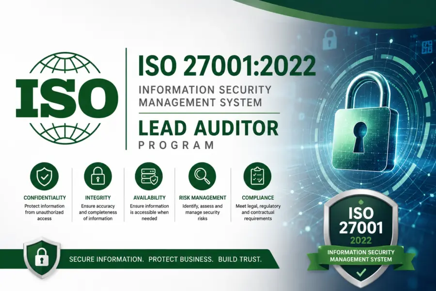برنامج ISO 27001:2022 — أمن المعلومات